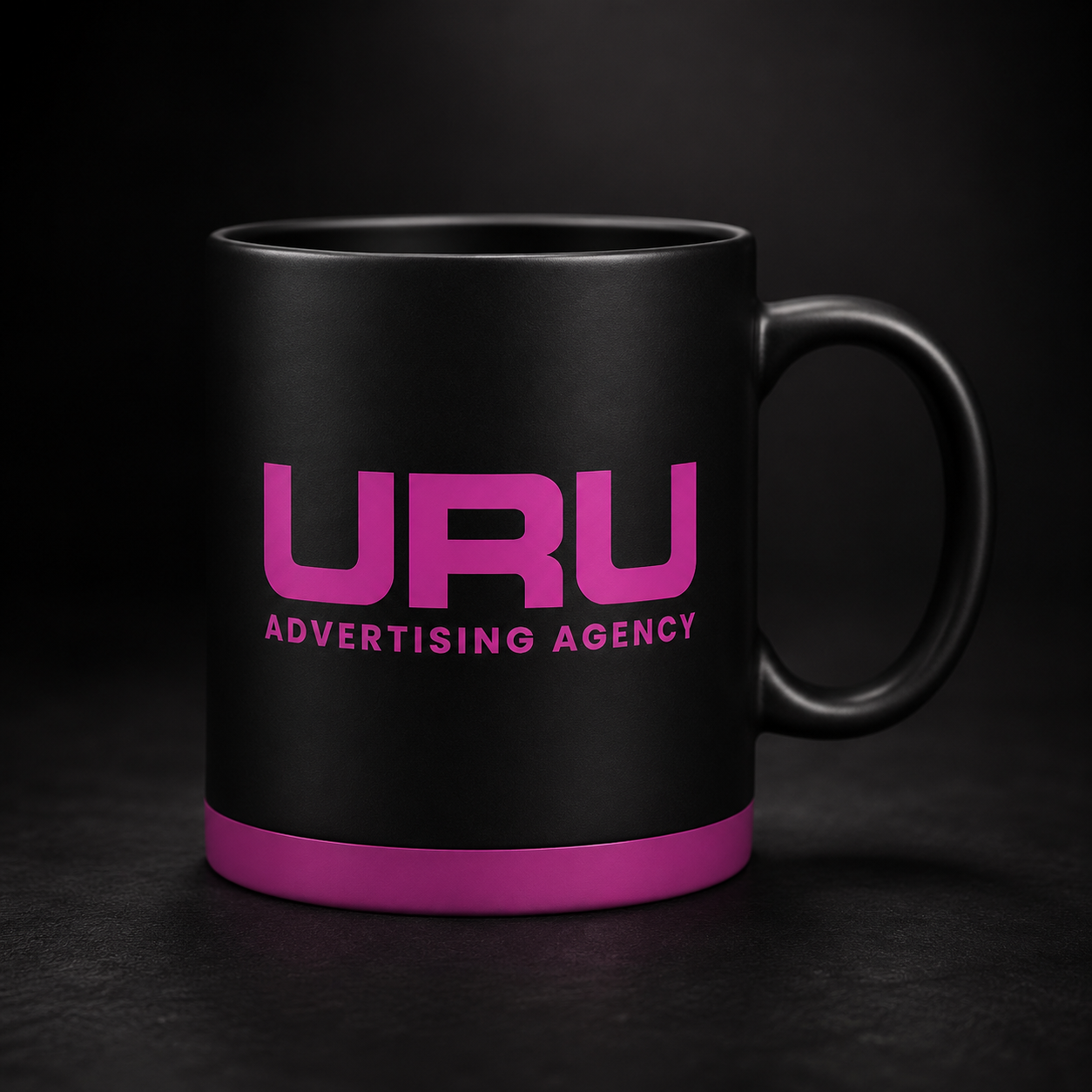 URU branded mug