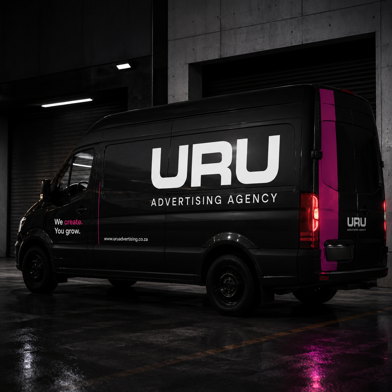 URU vehicle wrap